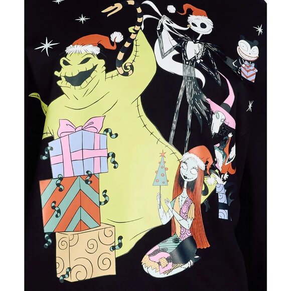 DISNEY The Nightmare Before Christmas Sweatshirt Women’s Size XS NEW - Picture 2 of 7